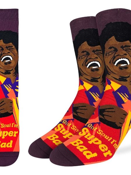 Good Luck Sock Men's James Brown Super Bad Socks