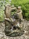Polyresin Log Fountain 25x18x36cm