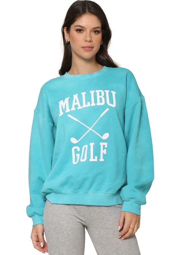 Project Social T Malibu Golf Tonal Dye Sweatshirt