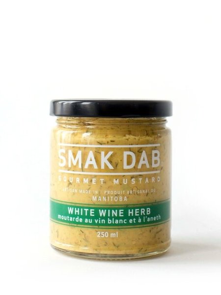 Smak Dab White Wine Herb Mustard 250ml