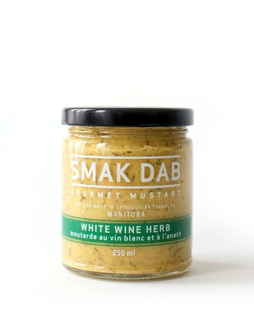 Smak Dab White Wine Herb Mustard 250ml