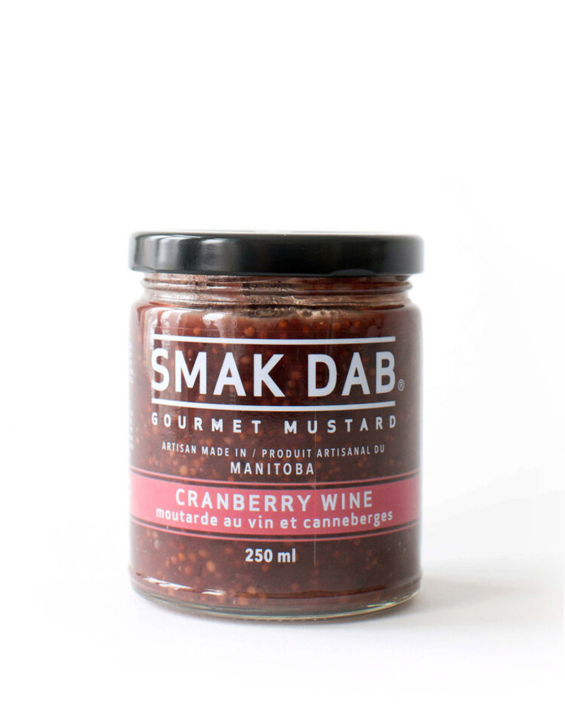 Smak Dab Cranberry Wine Mustard 250ml