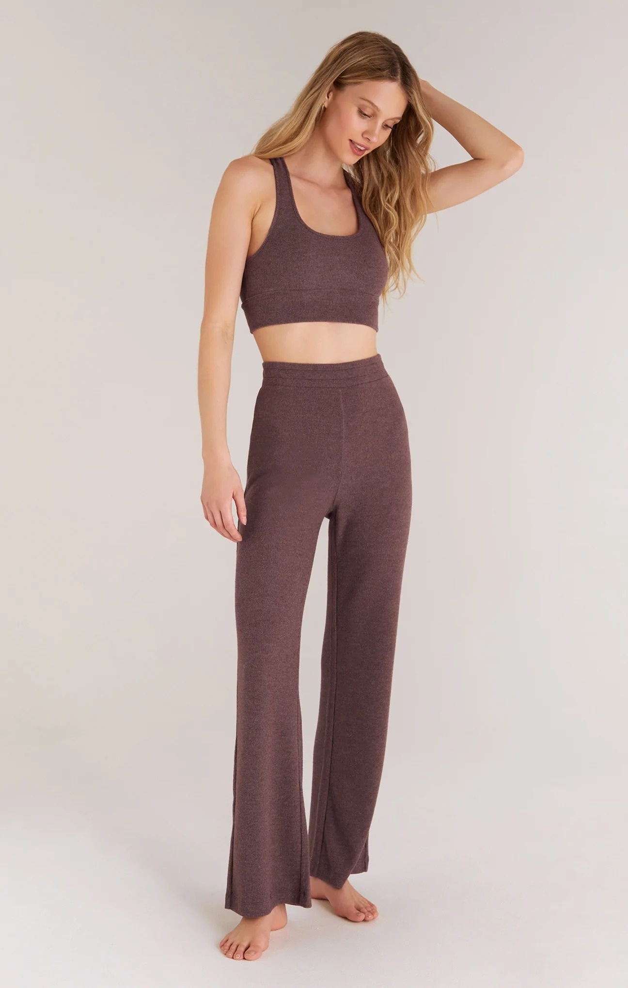 Z Supply Lounge Show Some Flare Rib Pant