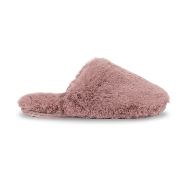 Lemon Loungewear Lux Faux Fur Slide Slipper