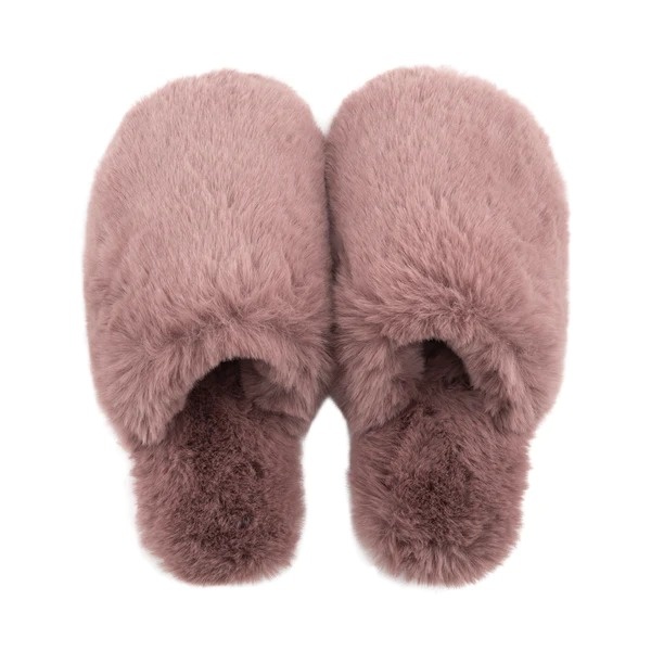 Lemon Loungewear Lux Faux Fur Slide Slipper