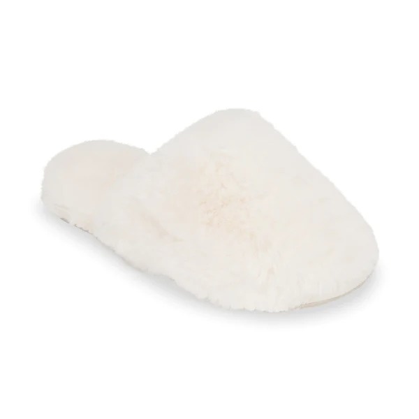 Lemon Loungewear Lux Faux Fur Slide Slipper