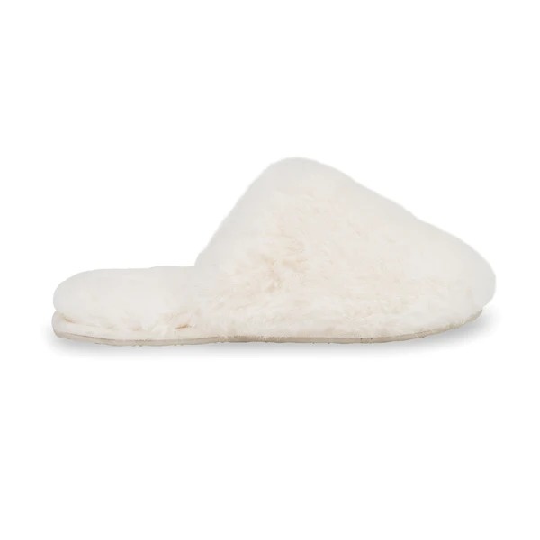 Lemon Loungewear Lux Faux Fur Slide Slipper
