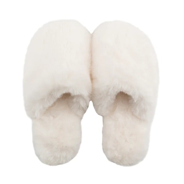 Lemon Loungewear Lux Faux Fur Slide Slipper