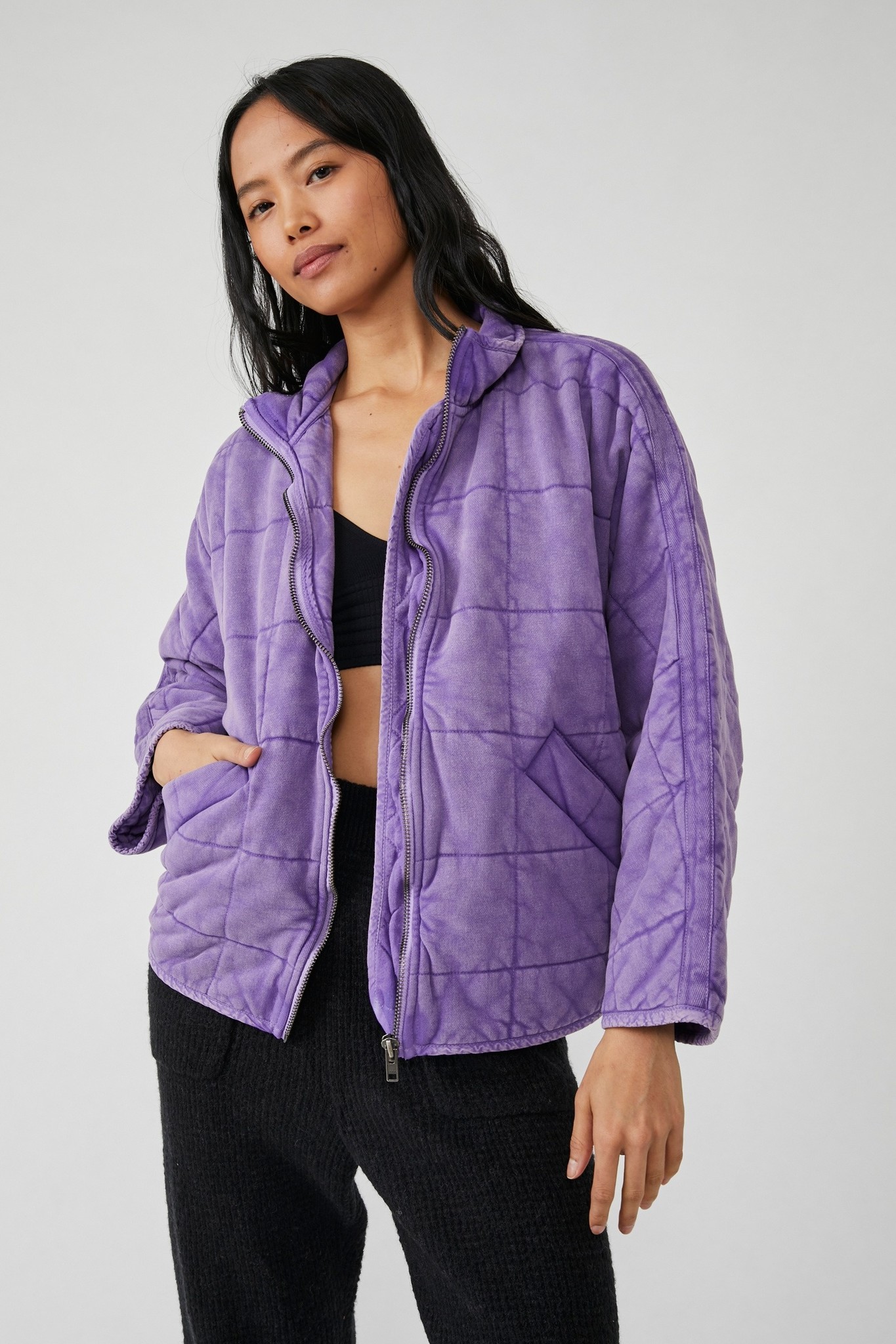 Dolman Quilted Knit Jacket - Dutch Growers Saskatoon
