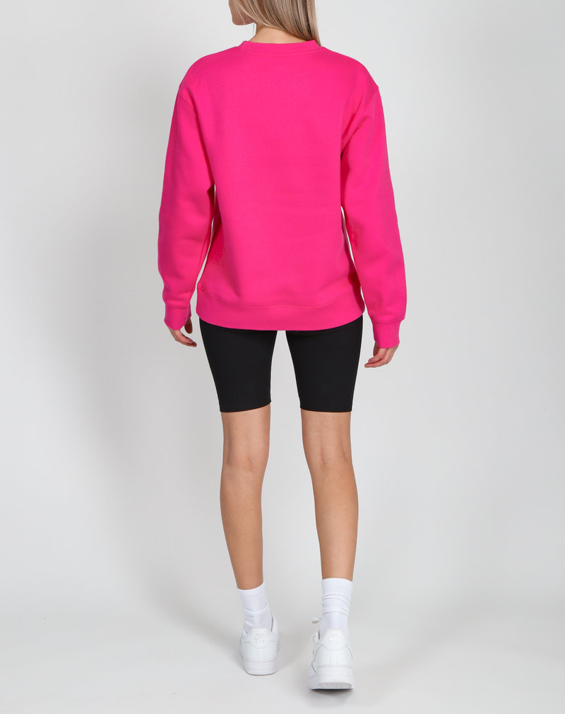 Brunette The Label Blonde Core Crew Fuchsia