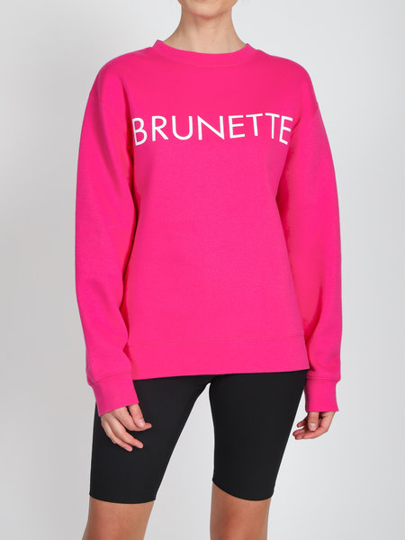 Brunette The Label Brunette Core Crew Fuchsia
