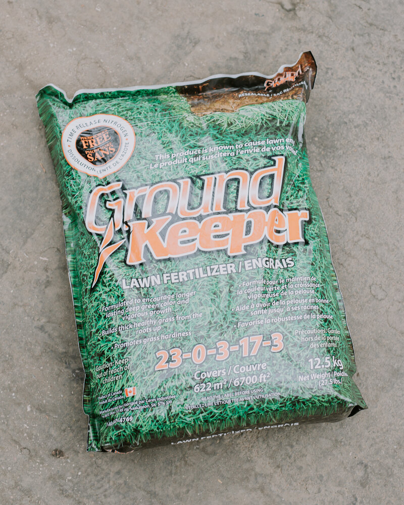 Ground Keeper Ground Keeper Lawn Fertilizer Phos-Free 23-0-3-17-3 12.5kg