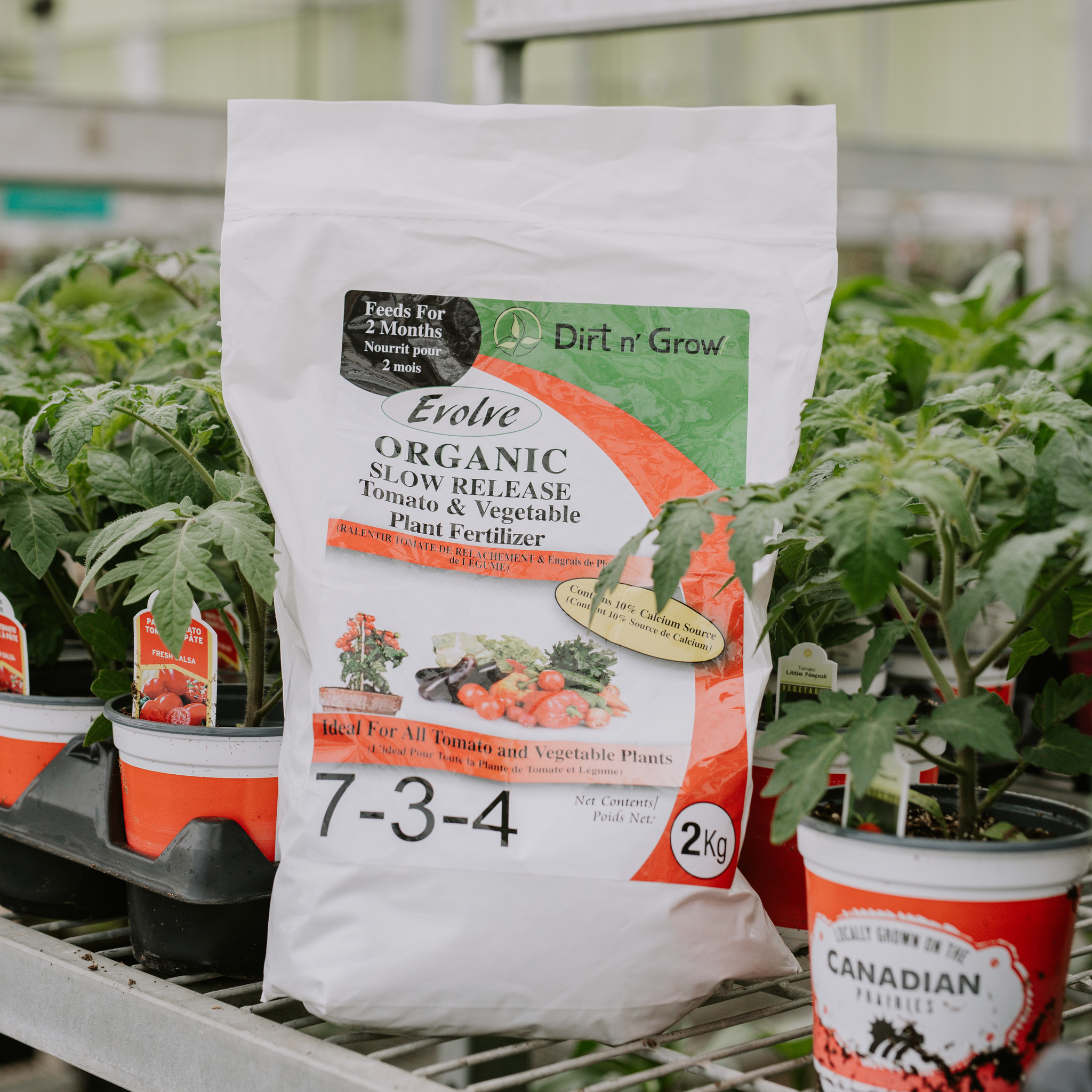 Evolve Slow Release Tomato and Vegetable 7-3-4