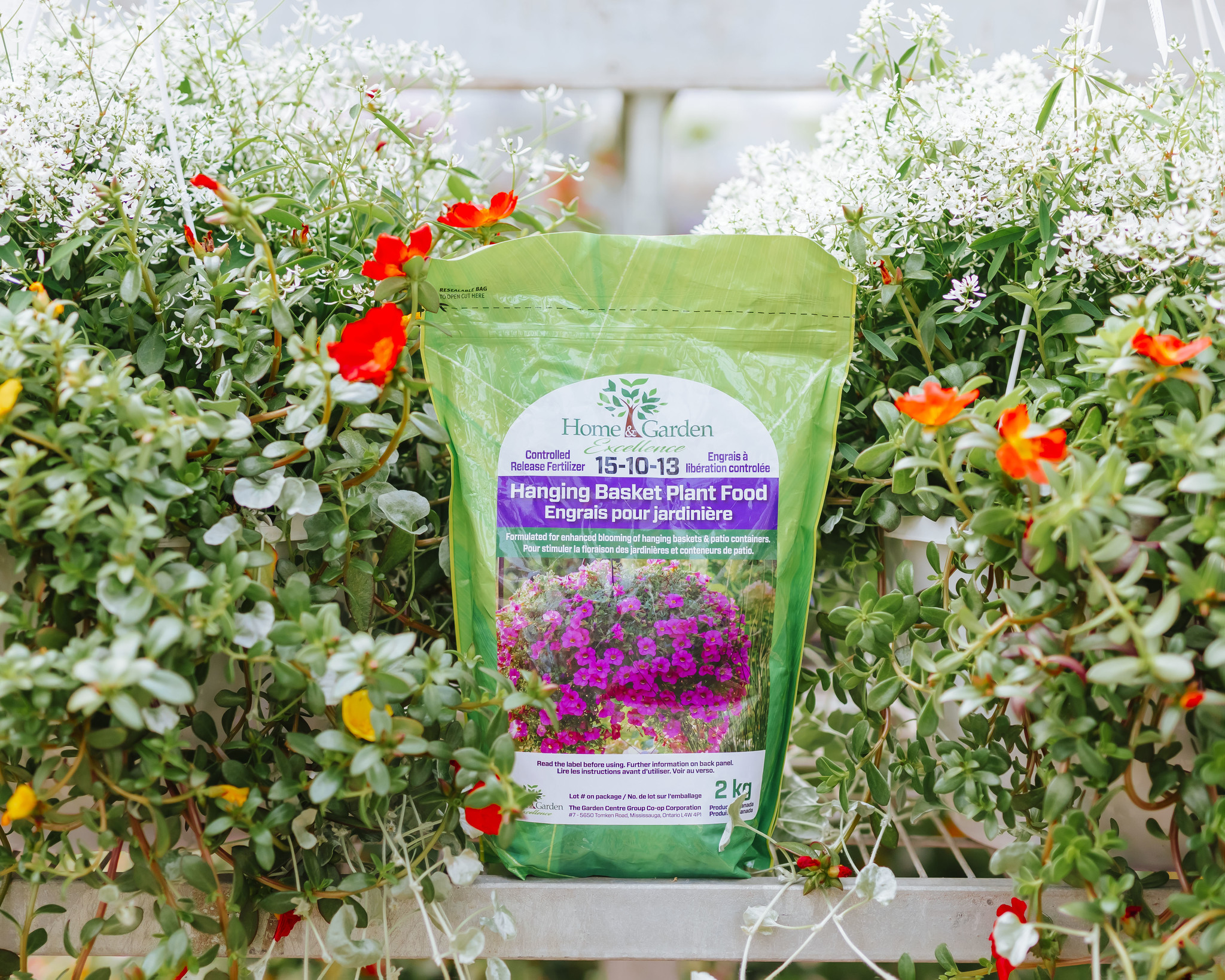 Home & Garden Excellence Hanging Basket Fertilizer 15-10-13 2kg