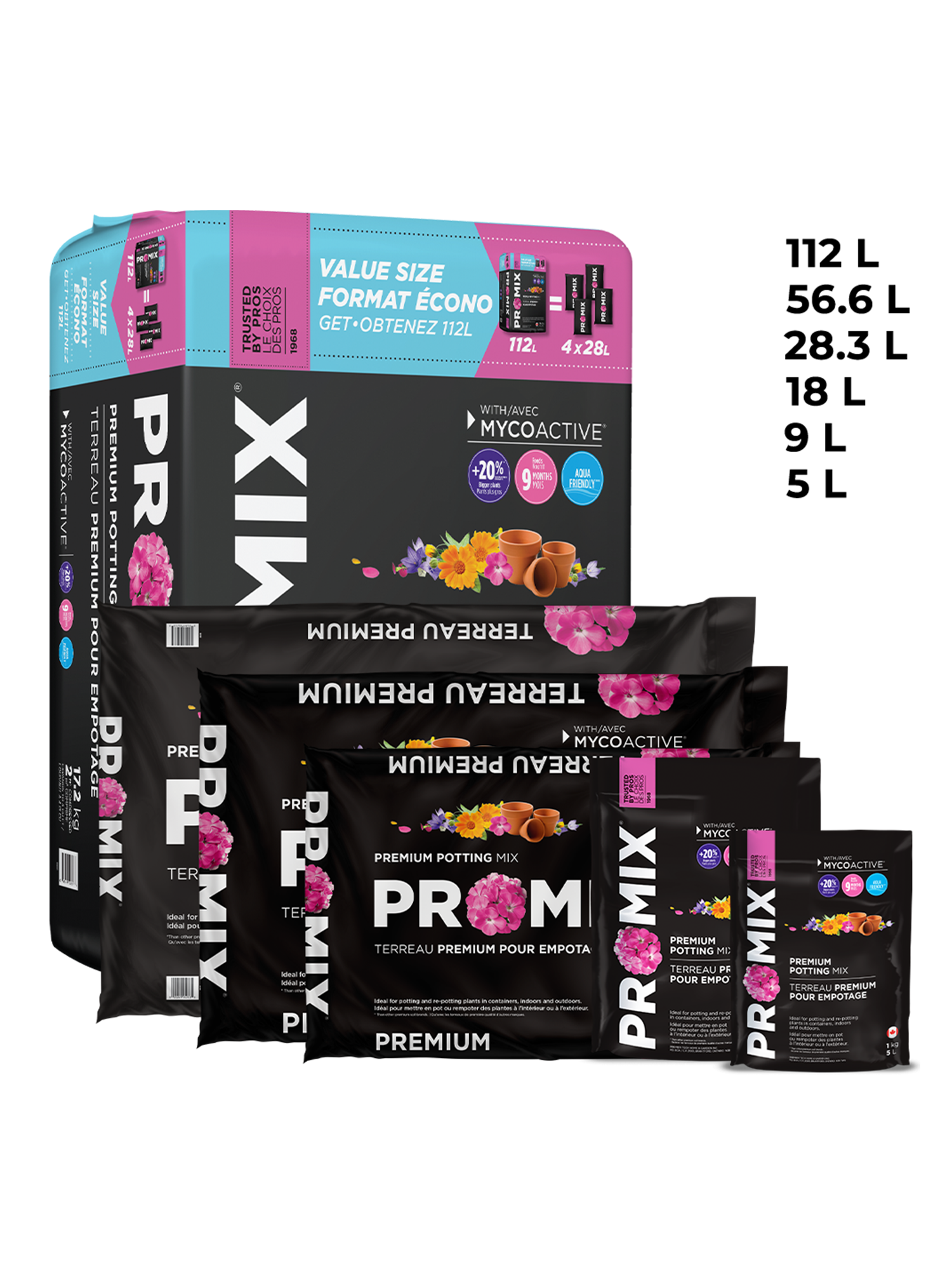 Pro Mix Potting Soil Mix Value Size 2cuft