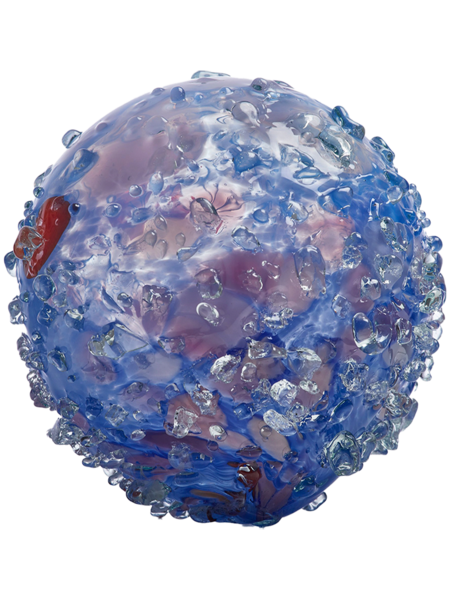 Kitras Art Glass Bee Ball