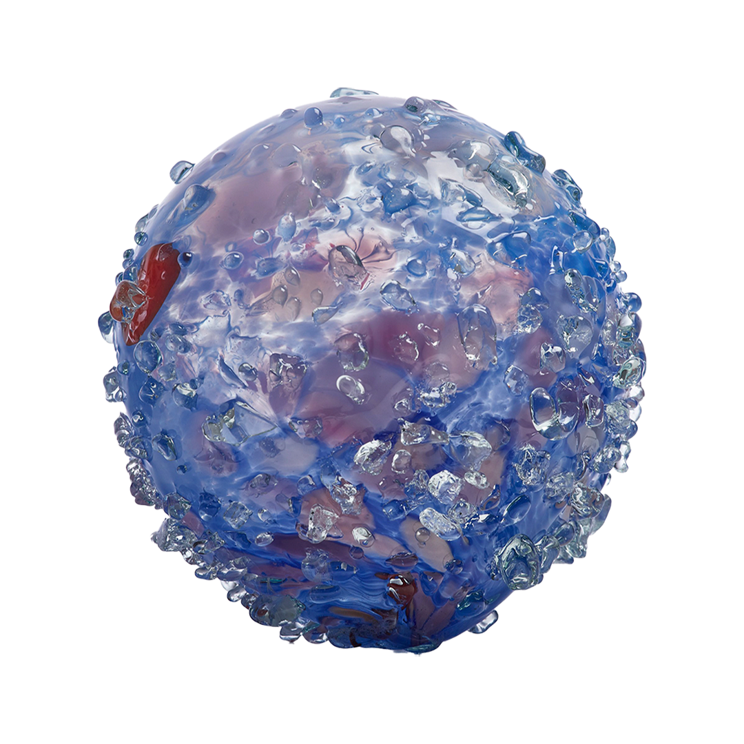 Kitras Art Glass Bee Ball