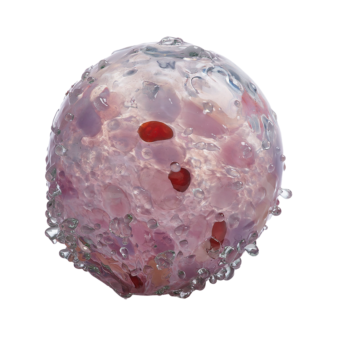 Kitras Art Glass Bee Ball