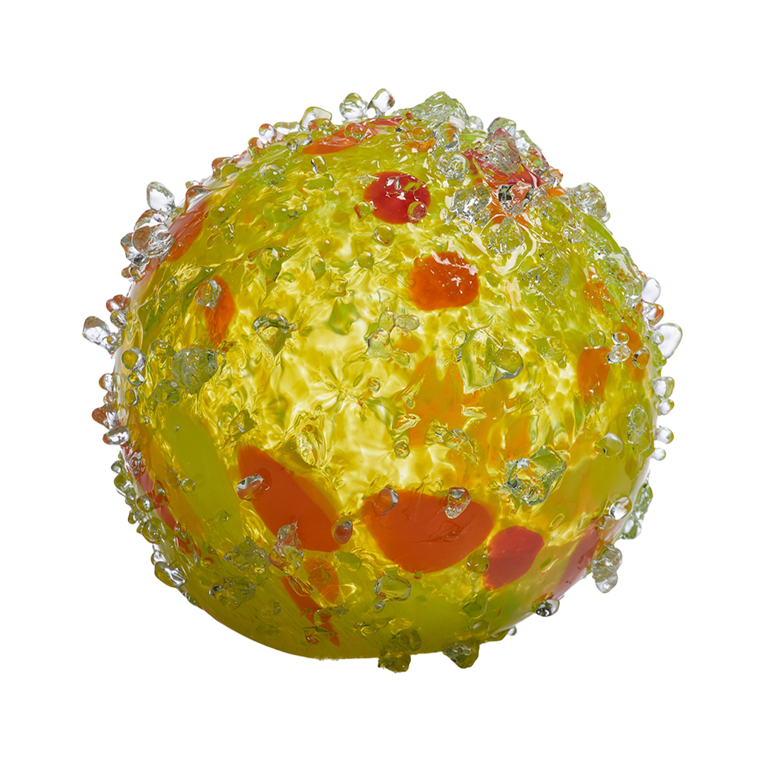 Kitras Art Glass Bee Ball