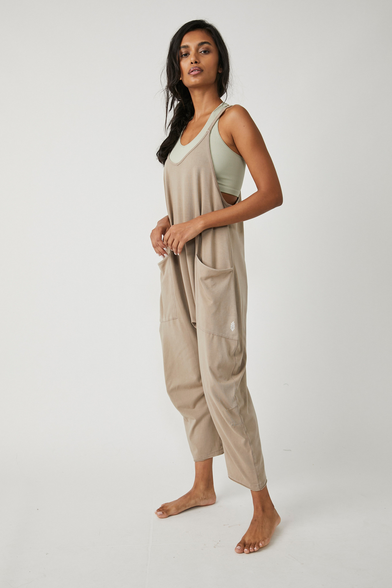 Free People Hot Shot Onesie Jumpsuit