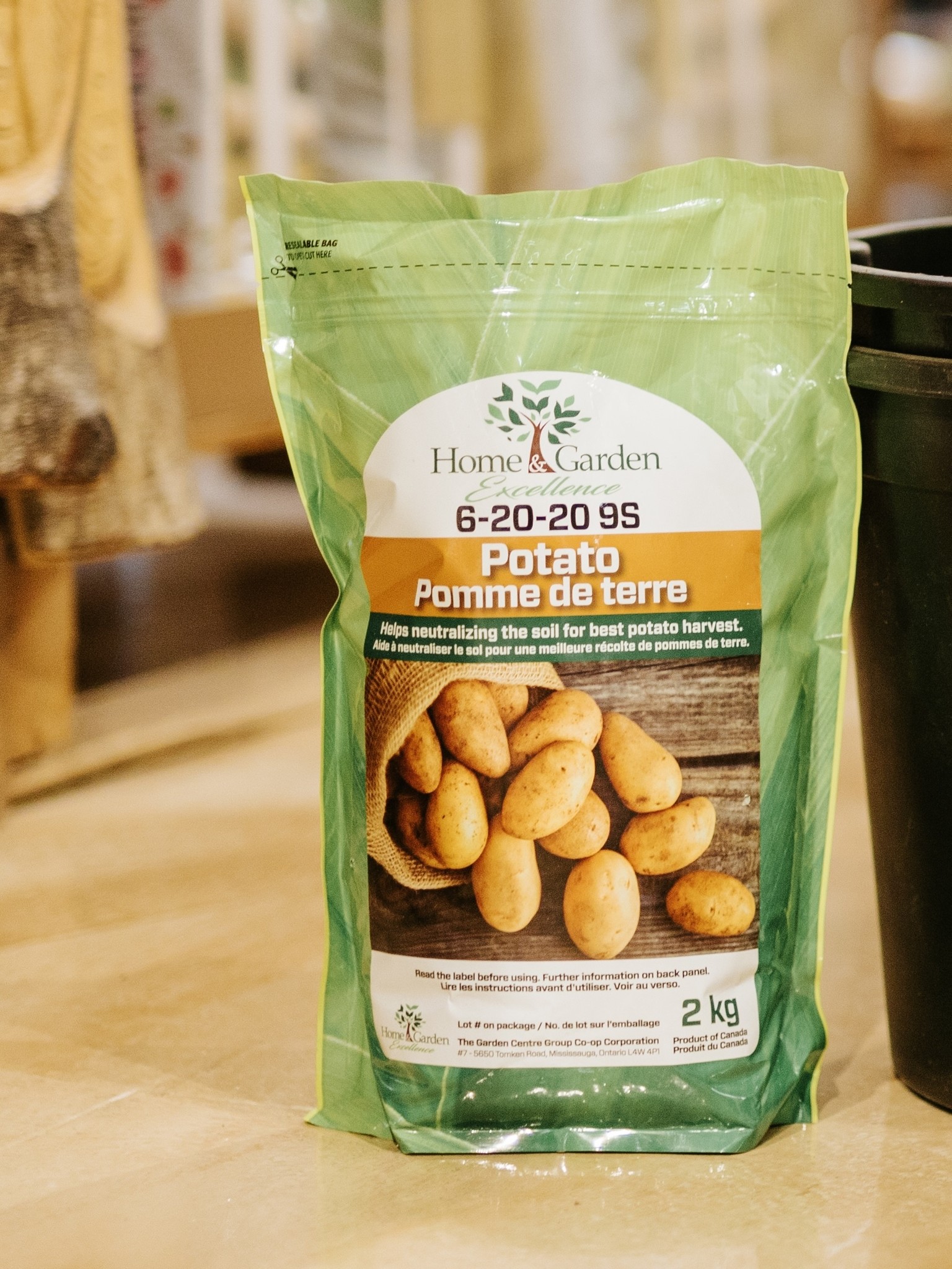 Potato 6-20-20 2kg - Dutch Growers Saskatoon