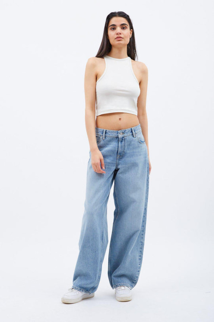 Fiona Mid Rise Wide Leg Jeans - Dutch Growers Saskatoon