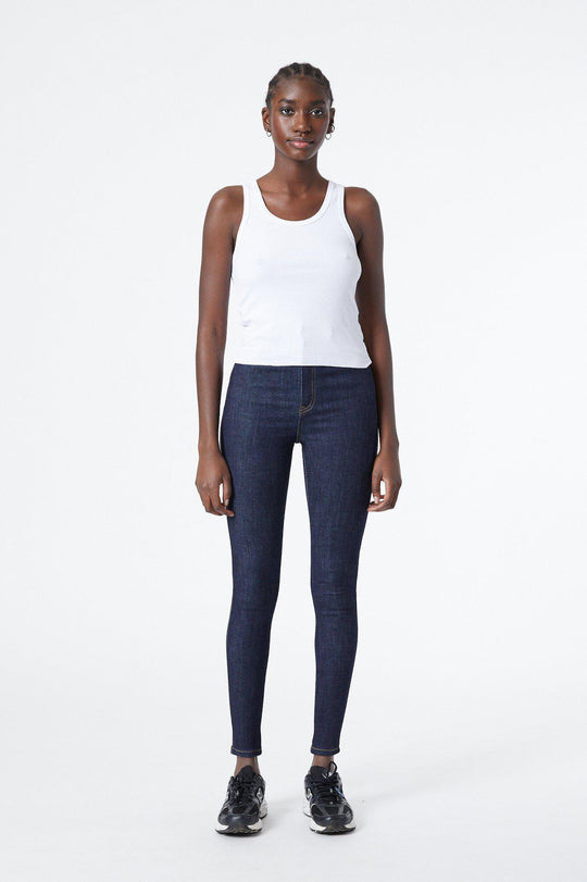 Dr. Denim Demi Singlet