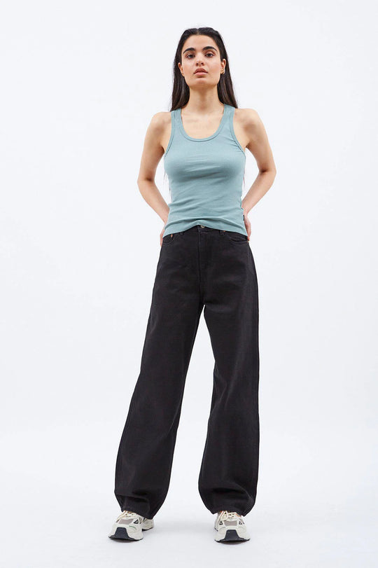 Dr. Denim Demi Singlet