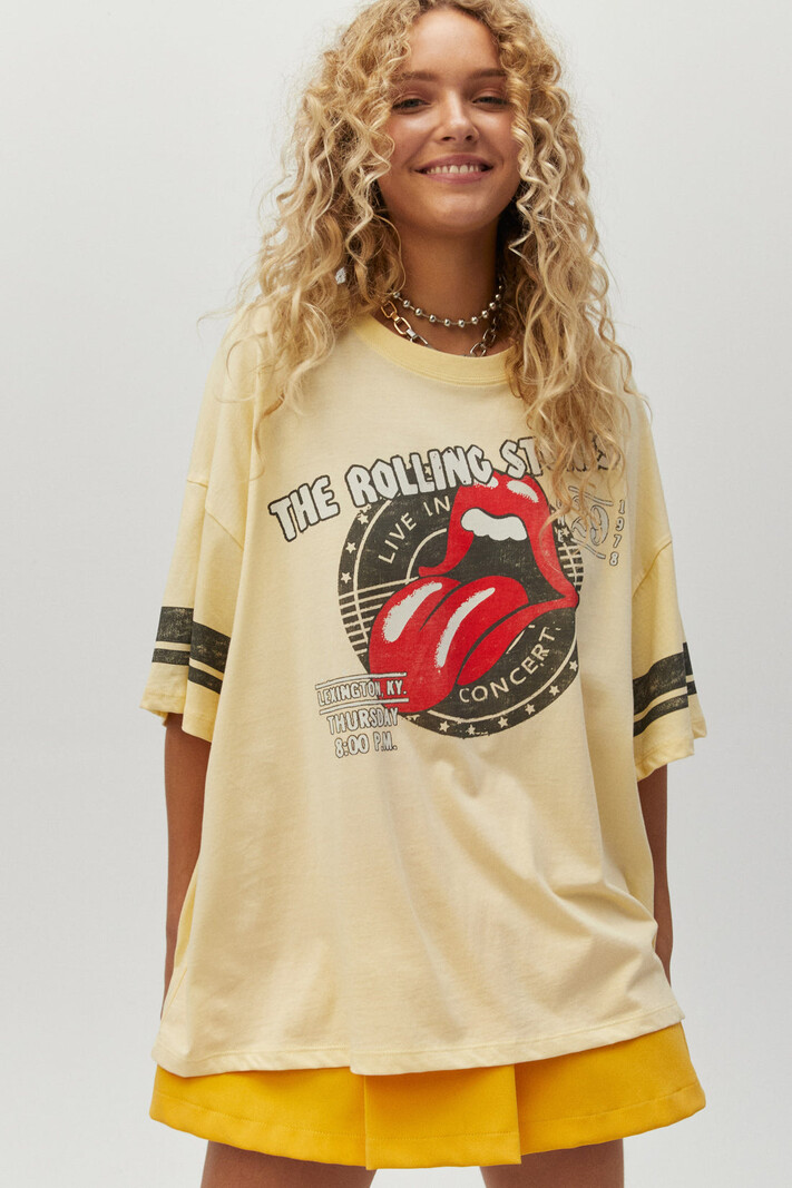 Daydreamer Rolling Stones Concert Stamp OS Tee