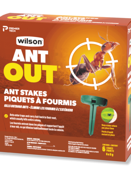 Wilson AntOut Outdoor Ant Stakes