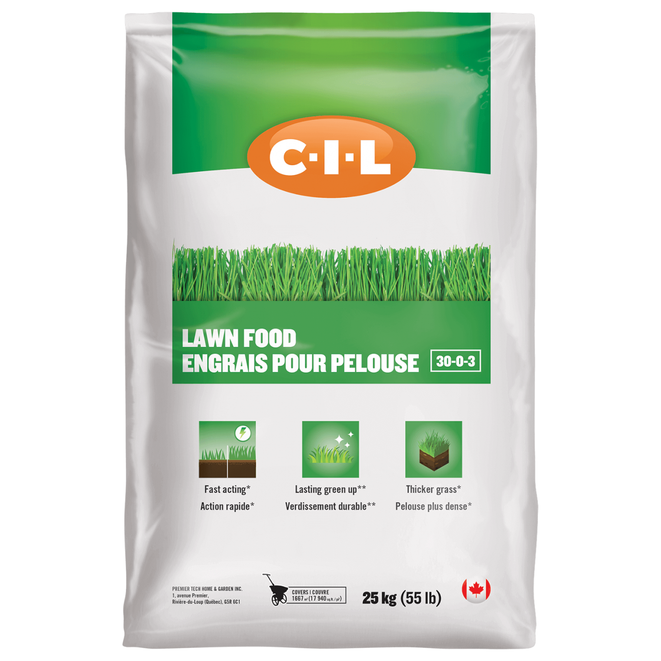 C-I-L Lawn Fertilizer 30-00-03 25kg