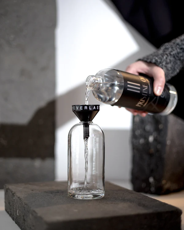 Everlasting Candle Black Steel Funnel