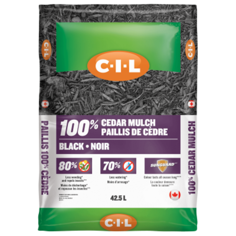 C-I-L C-I-L Cedar Mulch Black 42.5L