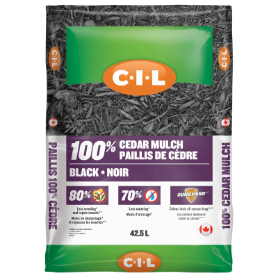 C-I-L C-I-L Cedar Mulch Black 42.5L