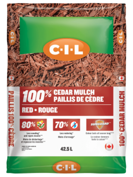 C-I-L C-I-L Cedar Mulch Red 42.5L