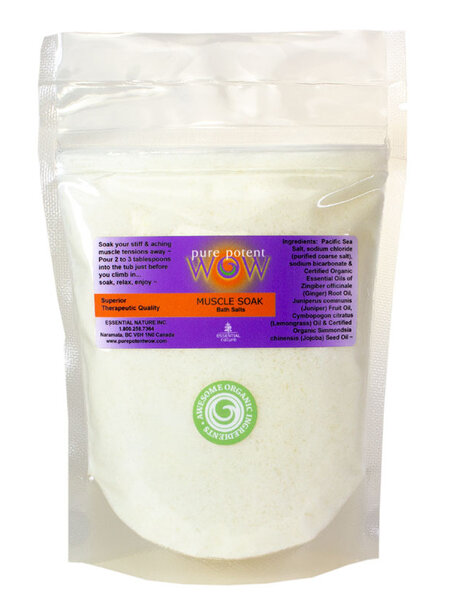 Pure Potent Wow Muscle Soak Bath Salt 700g