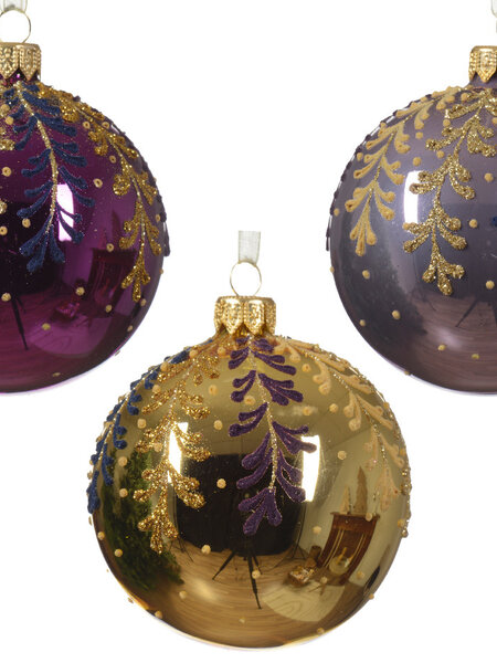 Foliage Bauble Shiny