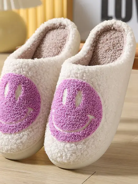 LimLim Smiley Teddy Slippers