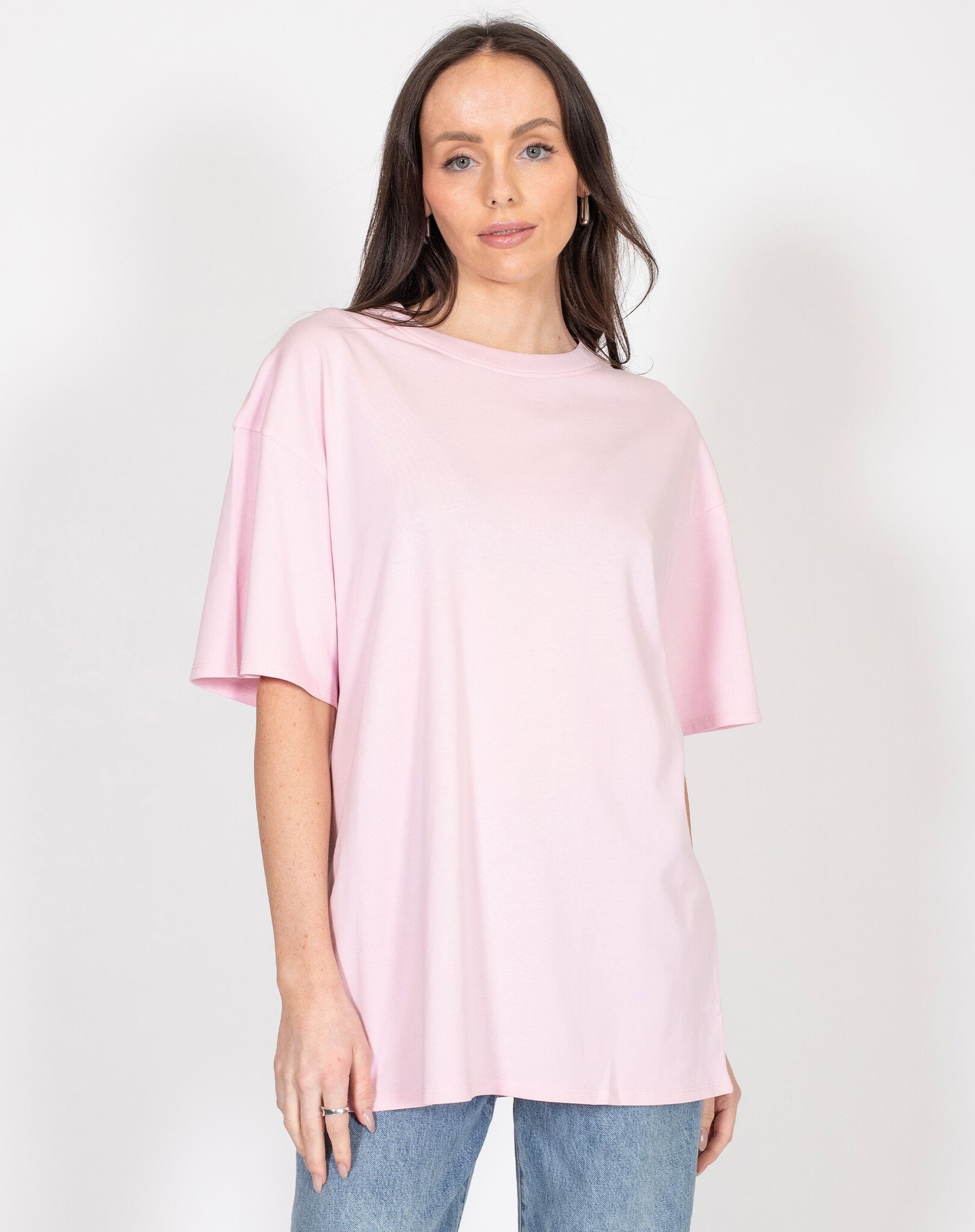 Brunette The Label Oversized Boxy Tee