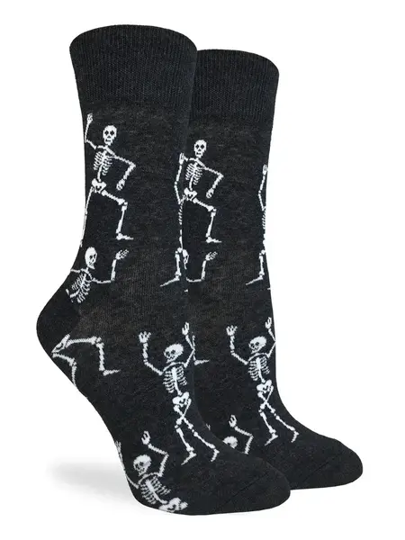 Good Luck Sock Women's Dancing Skeleton Socks