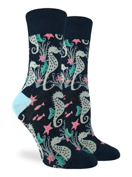 Good Luck Sock Women's Seahorses Socks