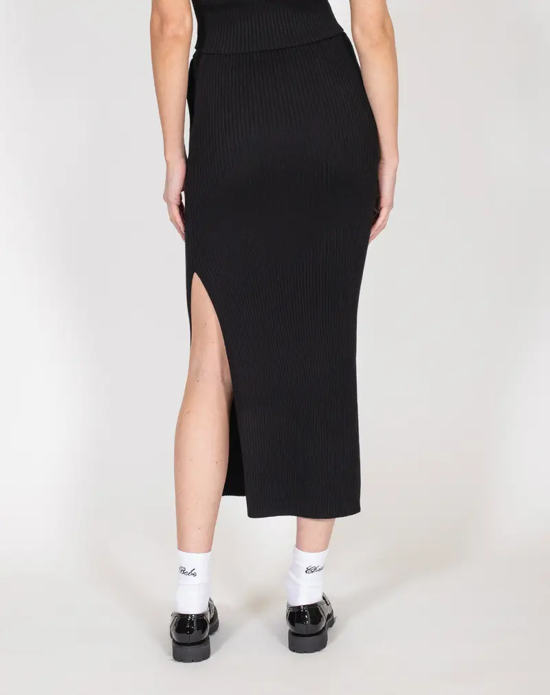 Penelope Rib Knit Maxi Skirt Dutch Growers Saskatoon