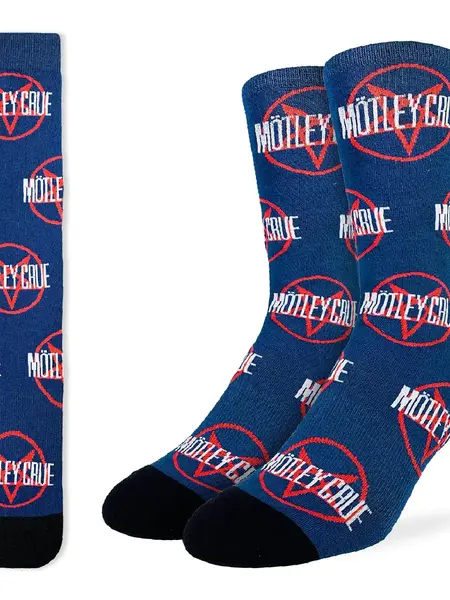 Good Luck Sock Men's Mötley Crüe Pentagrams Socks