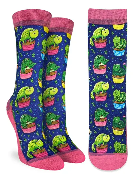 Good Luck Sock Women's Cactus Cats Socks