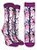 Good Luck Sock Women's Unicorns with Flowers Socks