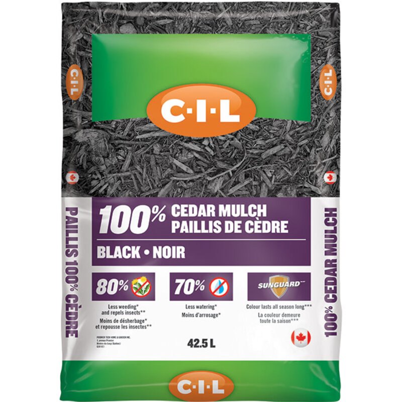 C-I-L C-I-L Cedar Mulch Black 42.5L