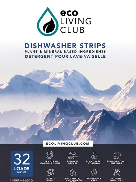 Dishwasher Detergent Strips (Unscented)