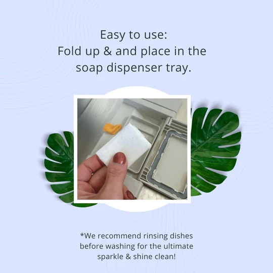 Dishwasher Detergent Strips (Unscented)