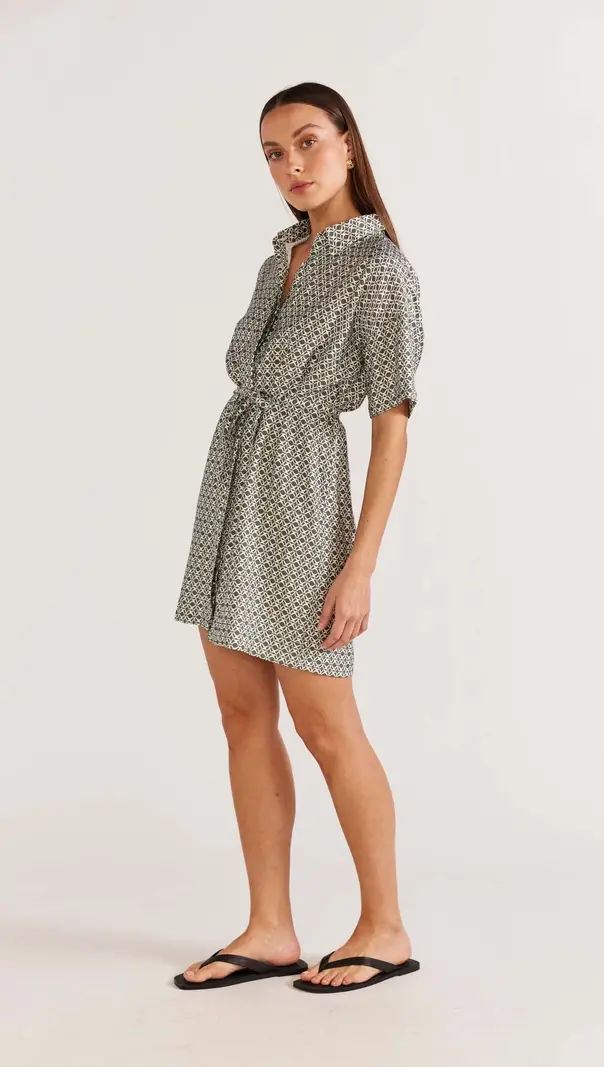 Staple the Label Cyprus Mini Shirt Dress