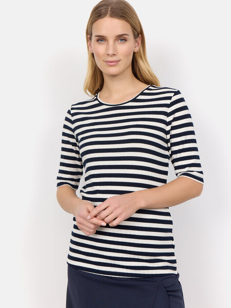 Soya Concept Kaiza 4 Striped Shirt